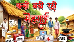 Kasi Badi Rahi Mehangai Re Ram – Nimadi Lokgeet Lyrics कसी बड़ी रही मेंहंगाई रे राम निमाड़ी लोकगीत की फीचर इमेज – महंगाई से जूझता ग्रामीण जीवन