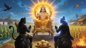 सूर्य और शनिदेव की कथा