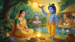 श्रीकृष्ण और द्रौपदी की कथा