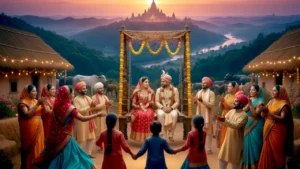 निमाड़ी विवाह के संध्या गीत