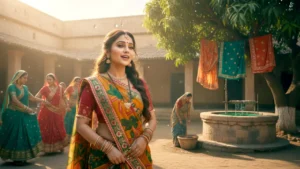 जो अमृत की तरह मीठी वाणी बोलती है