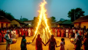होलिका दहन और सामाजिक सहभागिता
