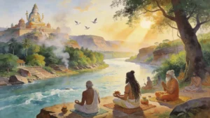 ऋषियों को मिला नर्मदा तट का आश्रय