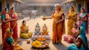 गणगौर केशर की आरती , छाबा फूलड़ा जी - LYRICS 1952