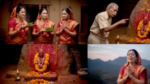 हाथ म आरती - निमाड़ी गणगौर गीत -1952