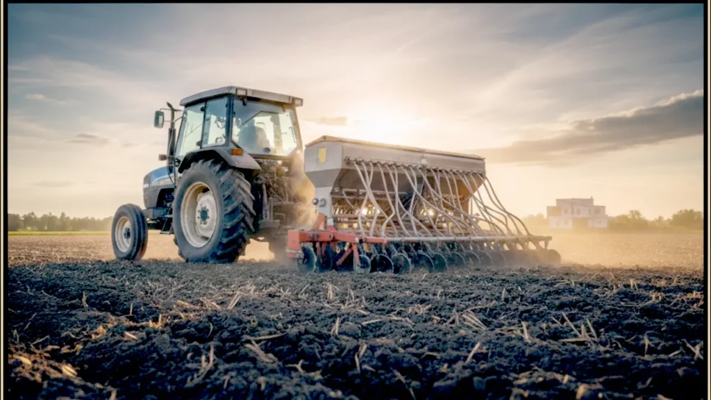 आधुनिक विधि — ट्रैक्टर सीड ड्रिल