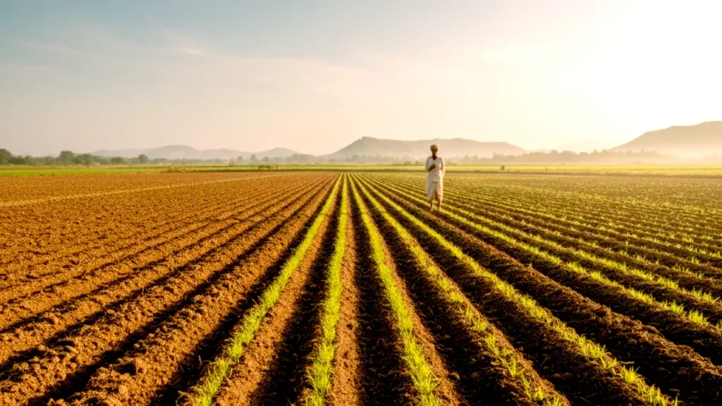 निमाड़ क्षेत्र में रबी की फसल गेहूं-चना 1 पारंपरिक खेती