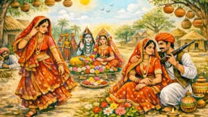 सुन गौरल - Gangaur geet Lyrics