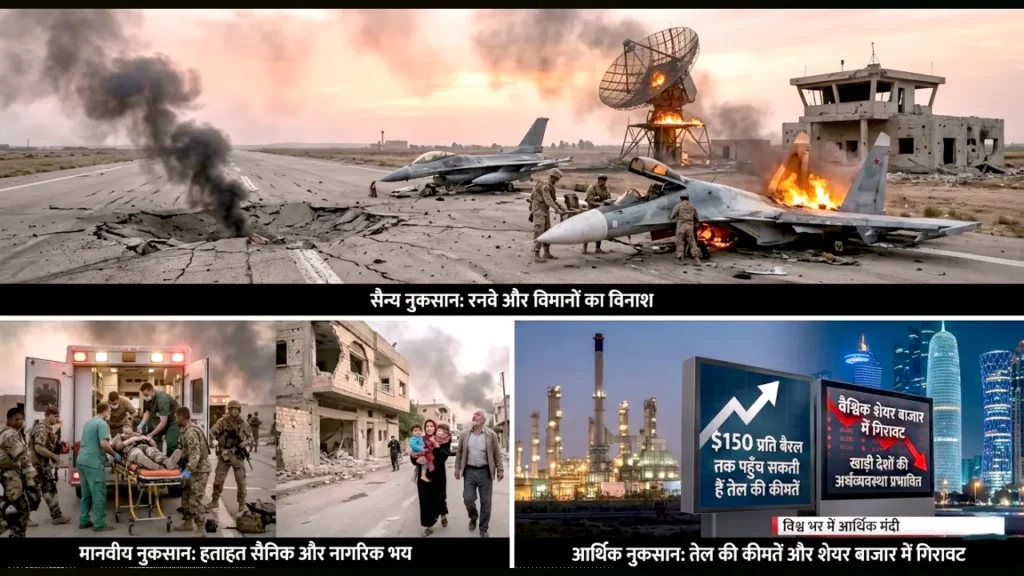 ईरान का भीषण पलटवार: 15 अमेरिकी ठिकानों पर मिसाइल हमले