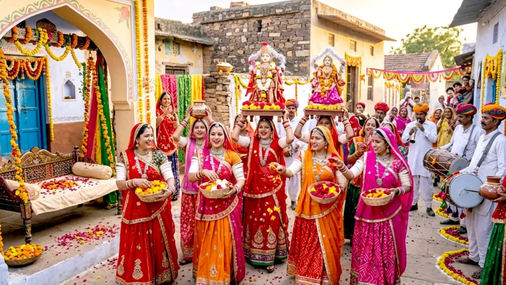 सुन गौरल - Gangaur geet Lyrics