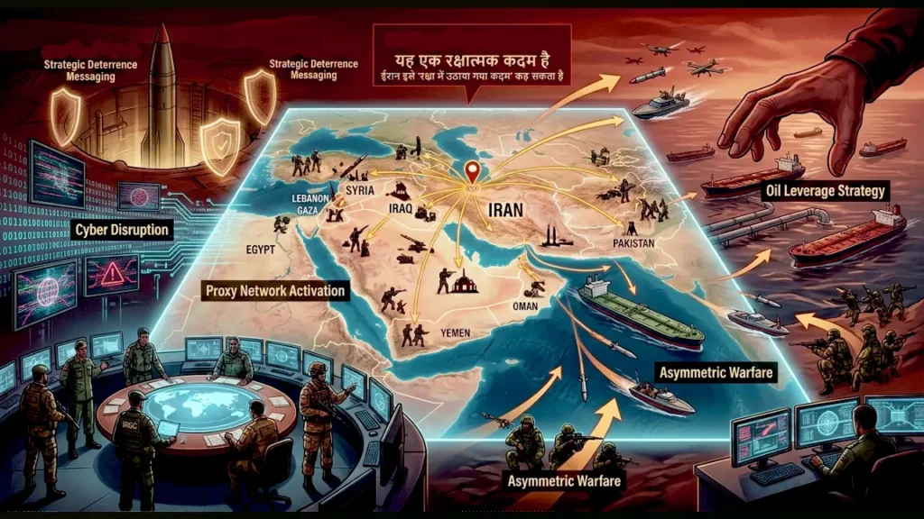 ईरान का भीषण पलटवार: 15 अमेरिकी ठिकानों पर मिसाइल हमले