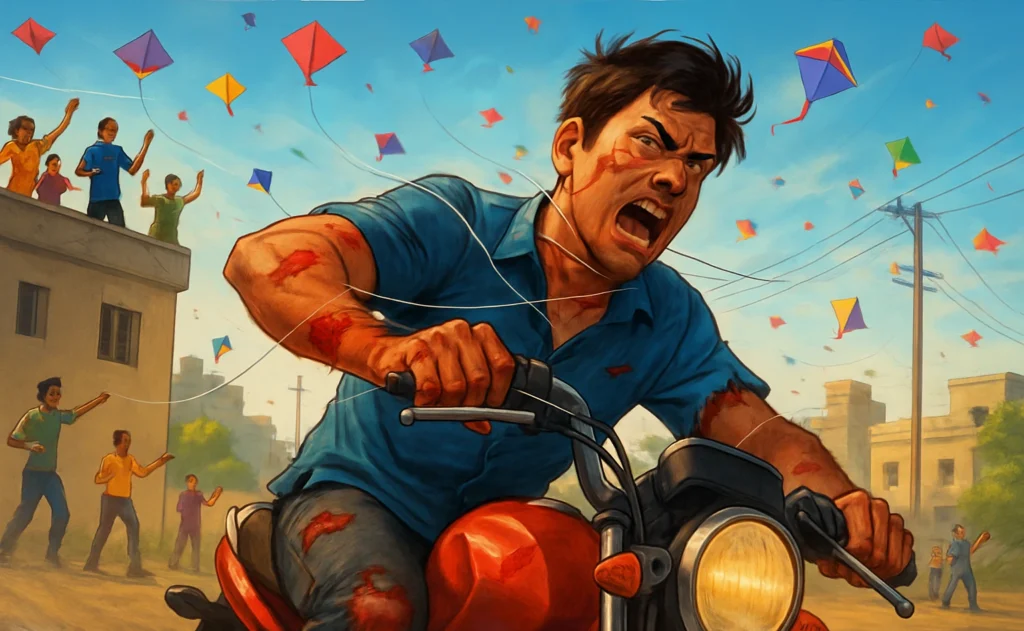 चाइनीज मांझा: मानव जीवन को संकट