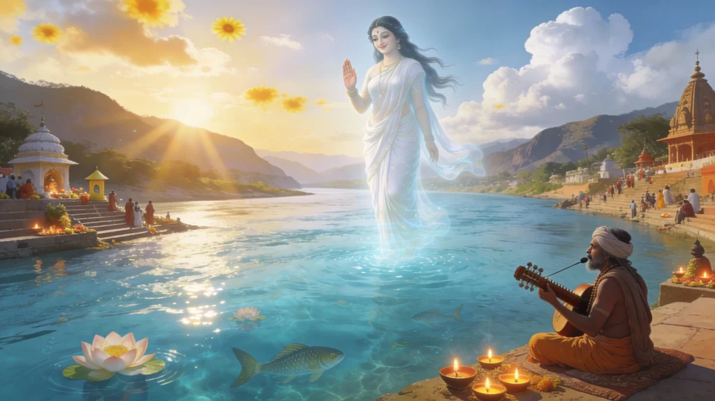 माई गंगा महाराणी अपणा घर आई निमाड़ी लोकभजन गंगा माता