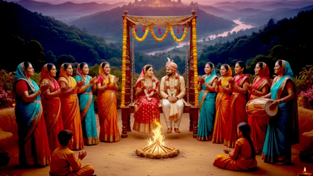 निमाड़ी विवाह के संध्या गीत - Nimadi Traditional Lyrics