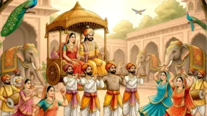 पांच बधावा आया निमाड़ी गणगौर गीत - LYRICS 1952