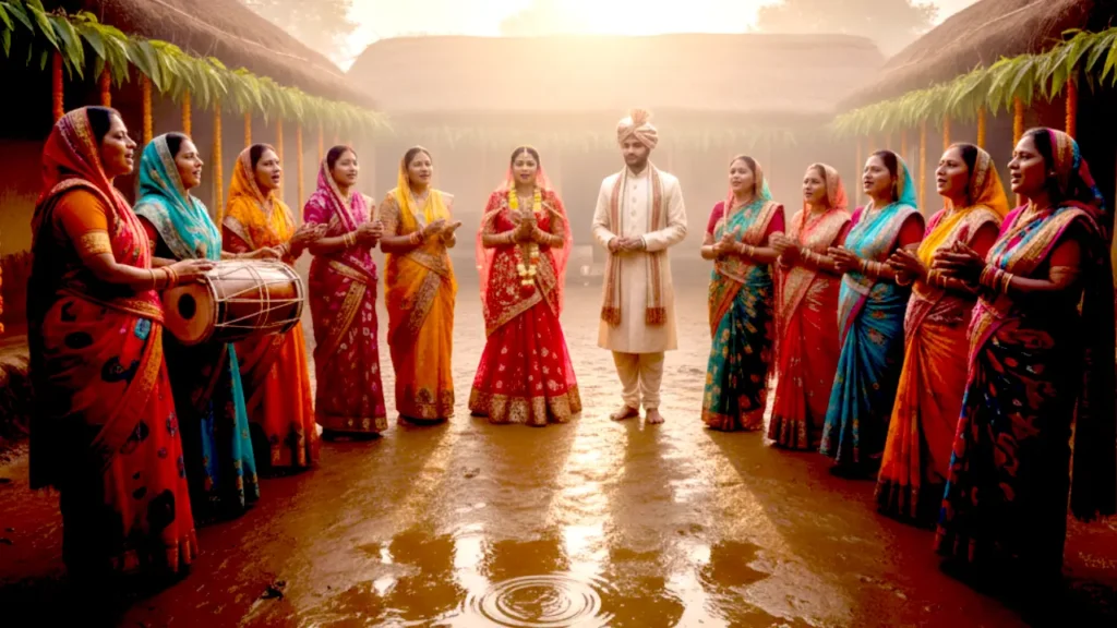 निमाड़ी विवाह में सूर्योदय के 7 सौंदर्य गीत