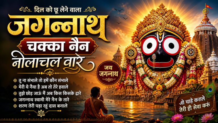 जगन्‍नाथ चक्‍का नैन नीलाचल वारे - Lyrics 2026